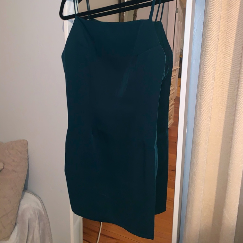 Dark Green Superdown dress